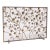 Aged Gold Primrose Garden Fireplace Screen For Sale