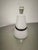Mid-Century Modern White Murano Glass Lamp with Black Band, 1970s For Sale - Image 3 of 10