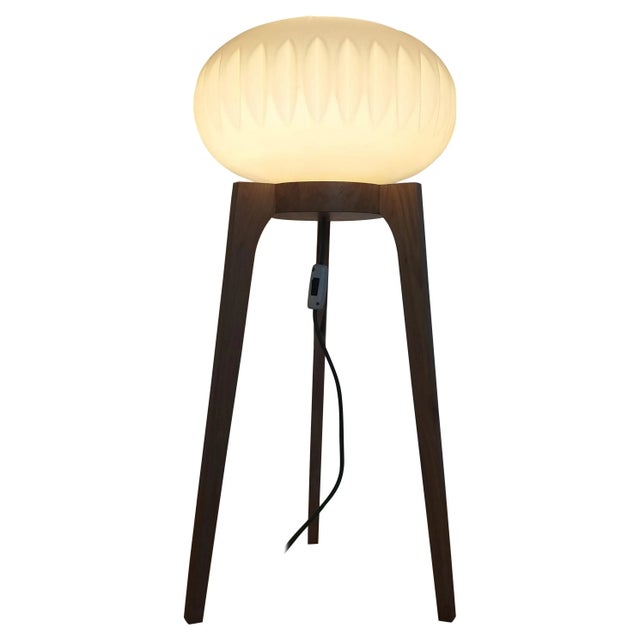 Large Mid-Century Floor Lamp from ÚLUV, 1970s For Sale - Image 8 of 8