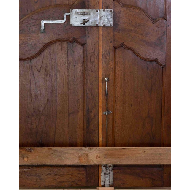 19th Century Louis XV Style Walnut Double Communication Doors For Sale - Image 9 of 9