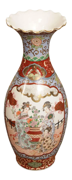 Vintage Asian Porcelain Vase (B)