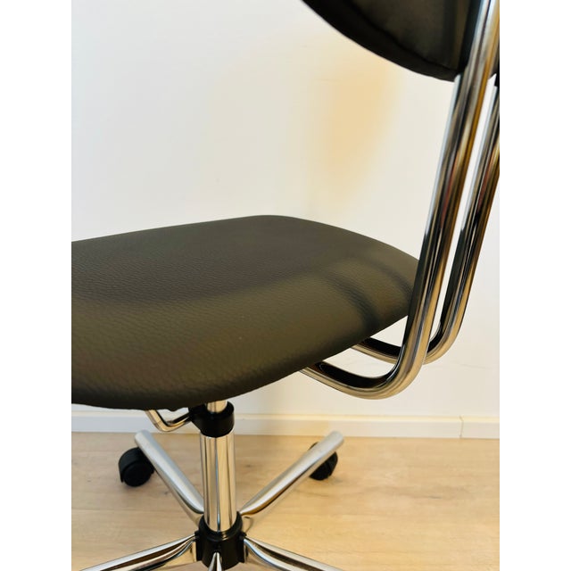 Fully Dark Truffle Kovona Office Chair by Kovona, Czechoslovakia, 1970s For Sale - Image 9 of 13