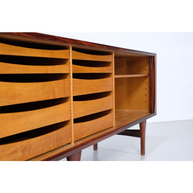 Sideboard attributed to Henning Kjaernulf for Bruno Hansen, Denmark, 1960s For Sale - Image 6 of 18