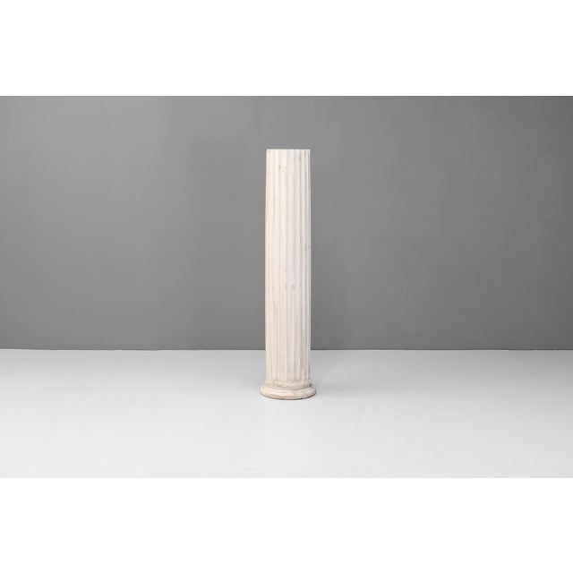 Vintage Plaster Column, 1930s For Sale - Image 3 of 9