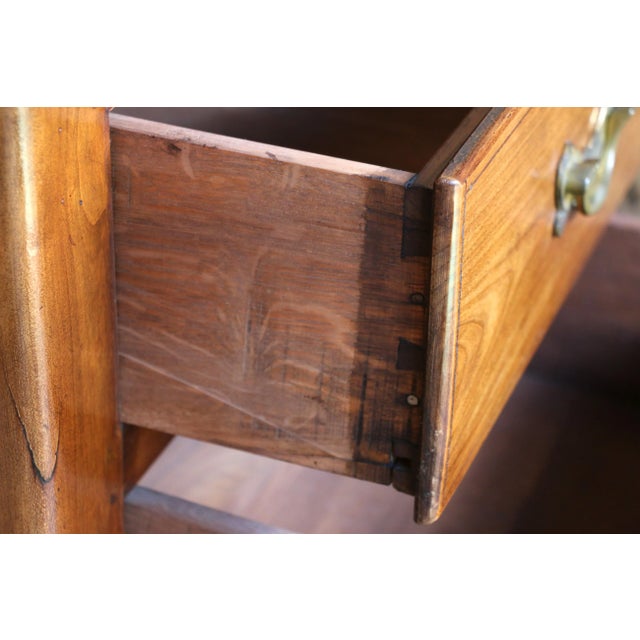 19th-Century French Provençal Cherrywood Writing Desk For Sale In Los Angeles - Image 6 of 18