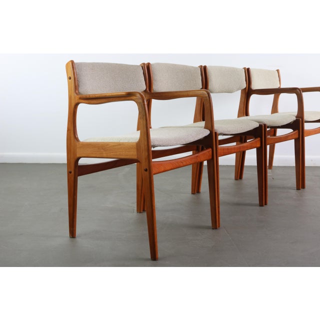 Teak Dining Chairs by Benny Linden - Set of 4 For Sale In Orlando - Image 6 of 12