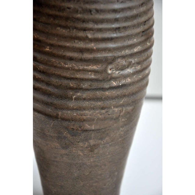 Brown 15th Century or Earlier Chinese Wine Bottle For Sale - Image 8 of 10