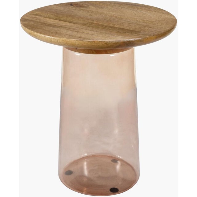 Contemporary Colwyn End Table Rust For Sale - Image 3 of 3