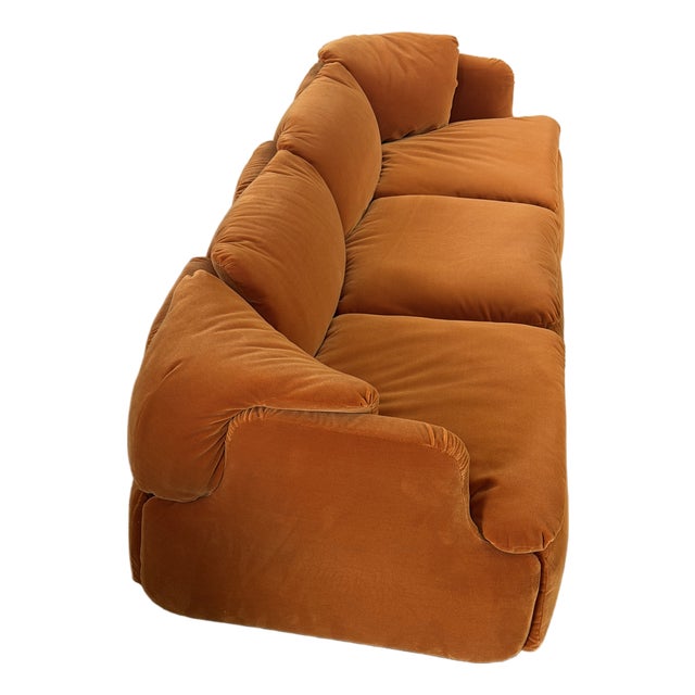 1970s Saporiti Confidential Sofa For Sale
