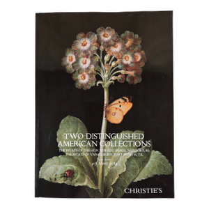 Christie's Auction Catalogue, Two Distinguished American Collections, New York, March 2014