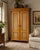 Beautiful scrubbed pine armoire with a warm, naturally aged finish and wonderful European country character. This...