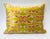 Mediterranean Silk Velvet Ikat PIllow For Sale - Image 3 of 3