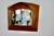 1930s Small Donach School Anthroposophical Mirror in Gouged Wood, 1930 For Sale - Image 5 of 5