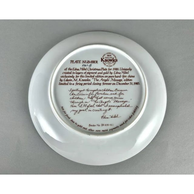 Vintage Plates, 1989, Set of 3 For Sale - Image 6 of 10