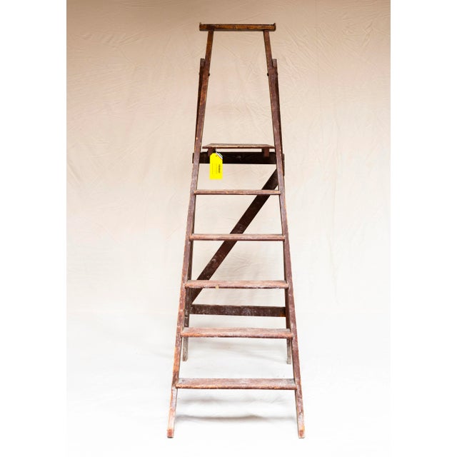 Discovered in an old chateau near Clermont-Ferrand, this ladder was kept in the barn and used for every kind of need....