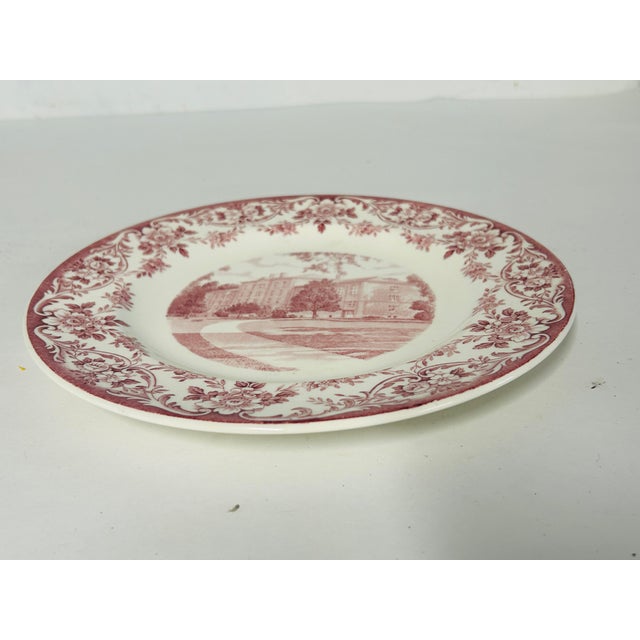Vintage Wedgwood Fine Porcelain Lehmann Hall ( 1850-1950 Capital University Columbus , OH )Plate, in very good condition,...