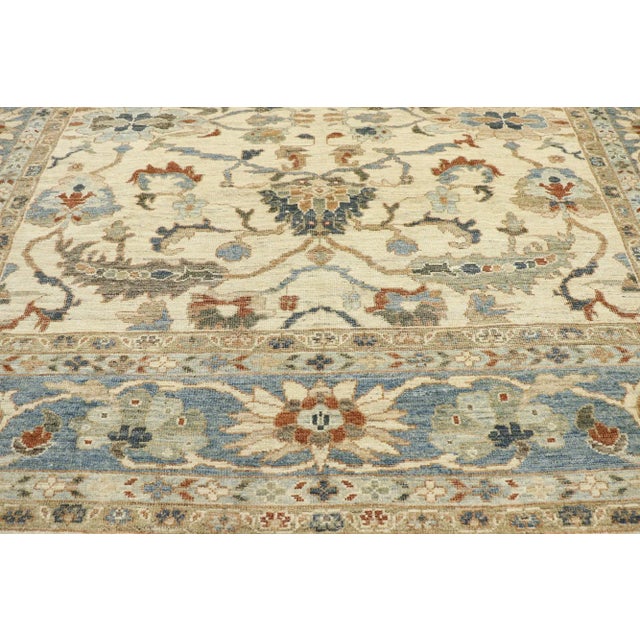 Persian Sultanabad Rug - 10'00 X 14'03 For Sale - Image 4 of 9