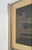 Gothic Late 20th Century Framed 37x18 Gold Wax Brass Rubbing Knight Henry Rochforth 1470 For Sale - Image 3 of 9