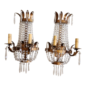 1990s Empire Style Wall Light - a Pair