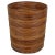 Italian Rattan and Bamboo Round Basket Plant Holder Vase, 1960s For Sale - Image 14 of 14