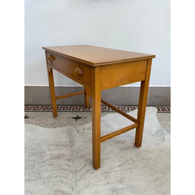 J.B. Van Sciver Company Vintage 1960s j.b. Van Sciver Co. Mid-Century Desk For Sale - Image 4 of 14