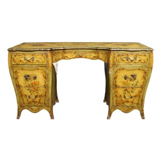 Italian Paint-Decorated Vanity by Ny Galleries For Sale