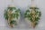 Glazed Ceramic Palm Tree Lamps - A Pair For Sale - Image 4 of 11