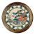Vintage Elsa Williams "Chinese Plate" Chinoiserie Crewel Embroidery in Giltwood Frame For Sale