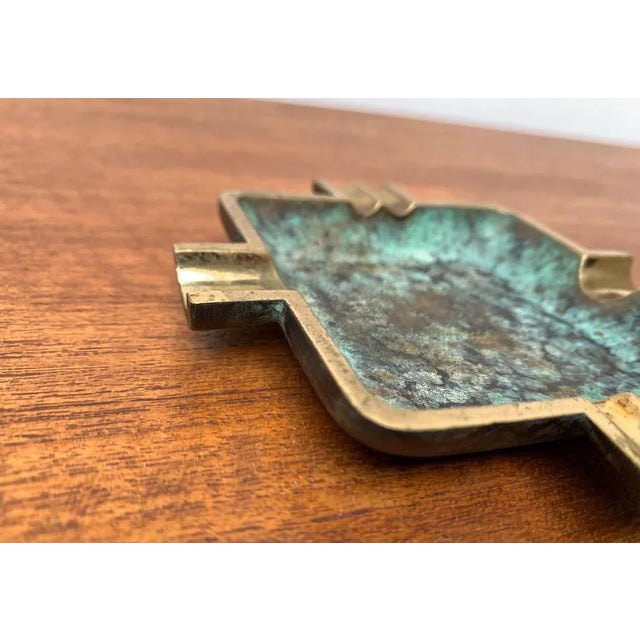 Mid-Century Brass Ashtray, 1950s For Sale - Image 6 of 10