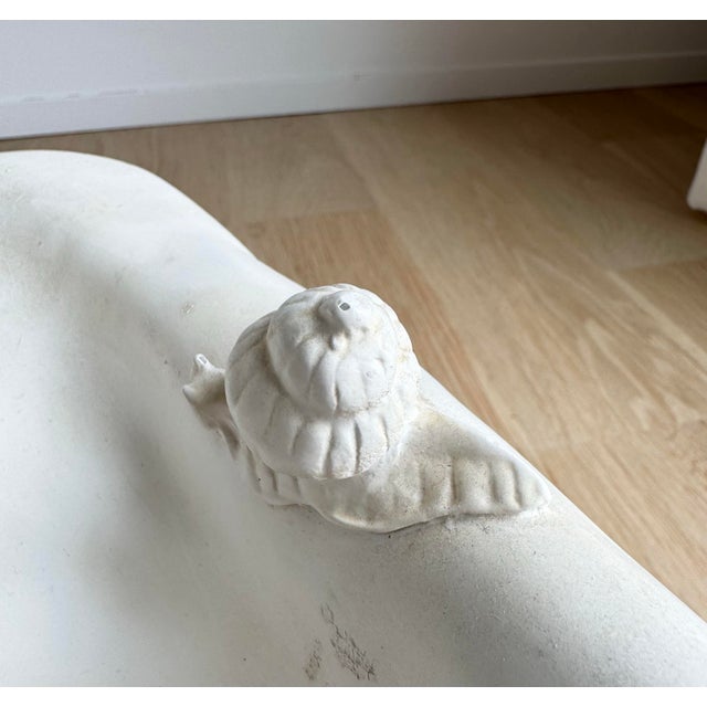 Rare Vintage Winterthur Museum Giant Clam Shell Centerpiece Bowl on Coral Base For Sale In Chicago - Image 6 of 10