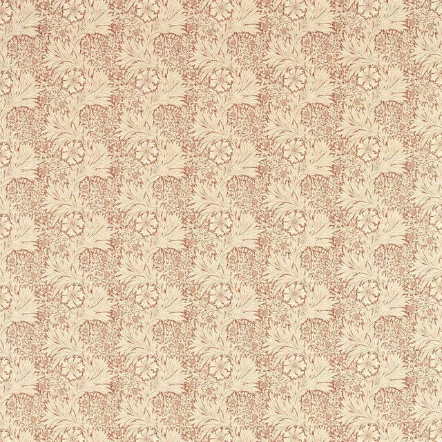 Morris & Co Marigold Fabric in Russet - a Sample For Sale