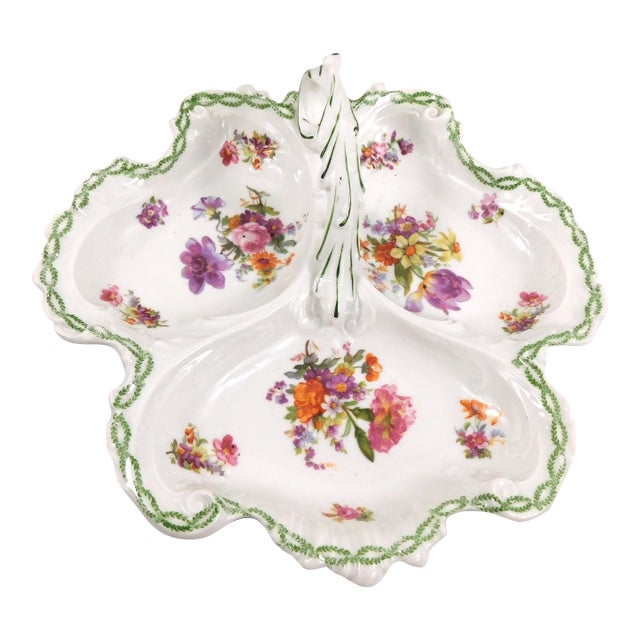 1980s Unmarked Three Section Serving Tray For Sale