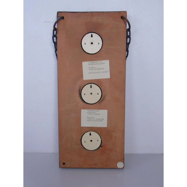 Ceramic Wall Weather Station, Germany, 1970s For Sale - Image 9 of 18