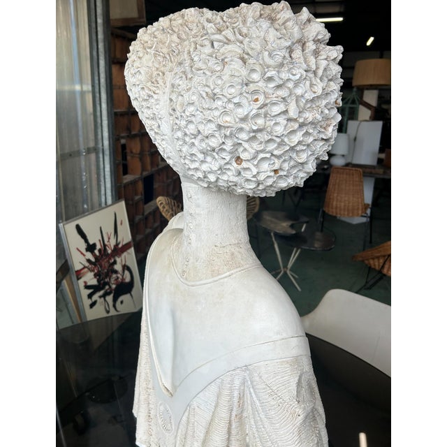 Plaster Sculpture in the style of Pablo Gargallo, 1970s, in Good conditions. Designed 1970 to 1979