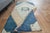 1970s Vintage Turkish Handmade Wool Cotton Blue Area Rug For Sale - Image 4 of 11