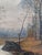 Rustic Forest Landscape, 1910, Oil Painting, Framed For Sale - Image 3 of 15