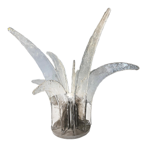 Mazzega Lampara Lt 365 Da Tavolo Table Lamp Sculpture, Circa 1970