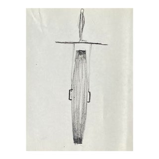 1950s Paul McCarron Mid-Century Modern Drawing For Sale