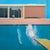 David Hockney Vintage 1988 Lithograph Print Framed Museum Exhibition Poster " a Bigger Splash " 1967 For Sale - Image 16 of 18