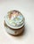 Early 20th Century Signed Hand Painted Antique Porcelain Hinged Oval Dresser Box or Jewelry Casket. For Sale - Image 5 of 13