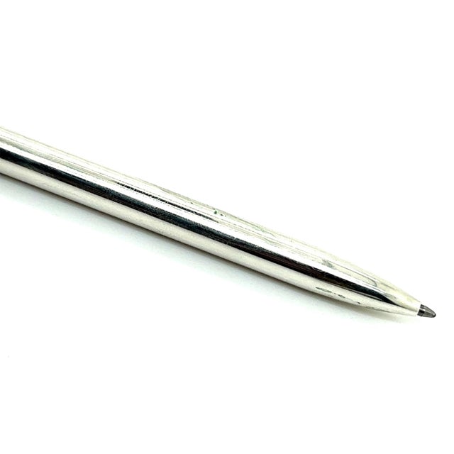 1990s 1990s Tiffany & Co Estate Ballpoint Pen 5" Silver For Sale - Image 5 of 6