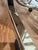Vintage Cal-Style Bronzed Chrome & Glass Dining Set With Rolling Armchairs — Set of 5 For Sale - Image 12 of 14