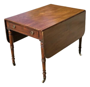 Antique Mahogany Drop-Leaf Pembroke Table