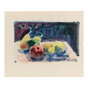 Jack Meanwell Modern Still Life Watercolor Painting, Late 20th Century