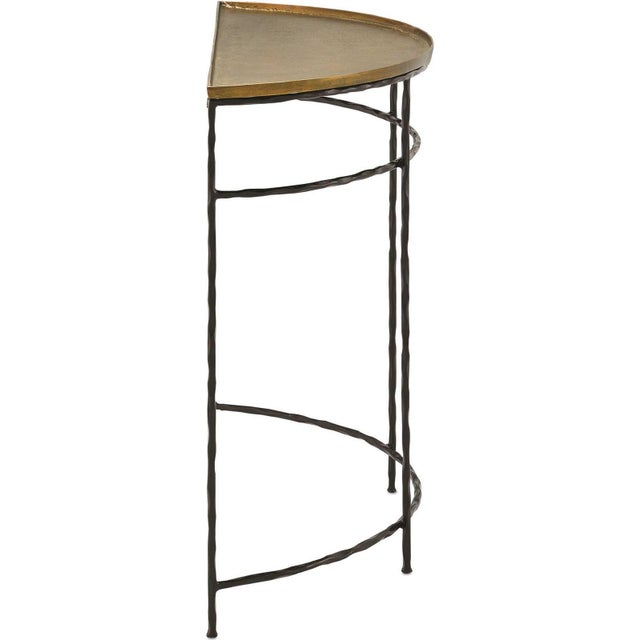 Contemporary Currey & Company Tray Top Boyles Console For Sale - Image 3 of 6