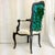 Wood Modern Teal Feather Chair For Sale - Image 7 of 7