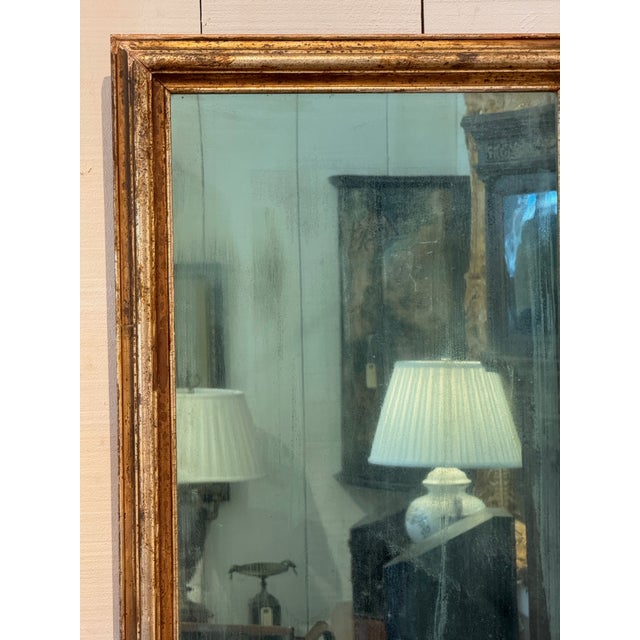 Wood 19th Century Giltwood Mirror For Sale - Image 7 of 8