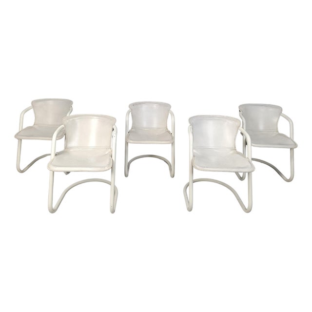 Vintage Dining Chairs by Metaform, 1970s, Set of 5 For Sale