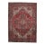 Vintage Hand-Knotted Persian Heriz Rug 6'7" X 9'3" For Sale