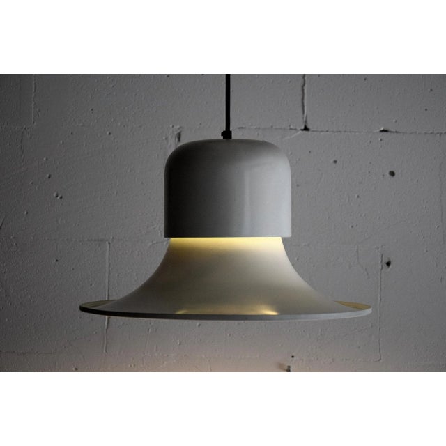 Metal Vintage Pendant Light from Stilnovo For Sale - Image 7 of 9